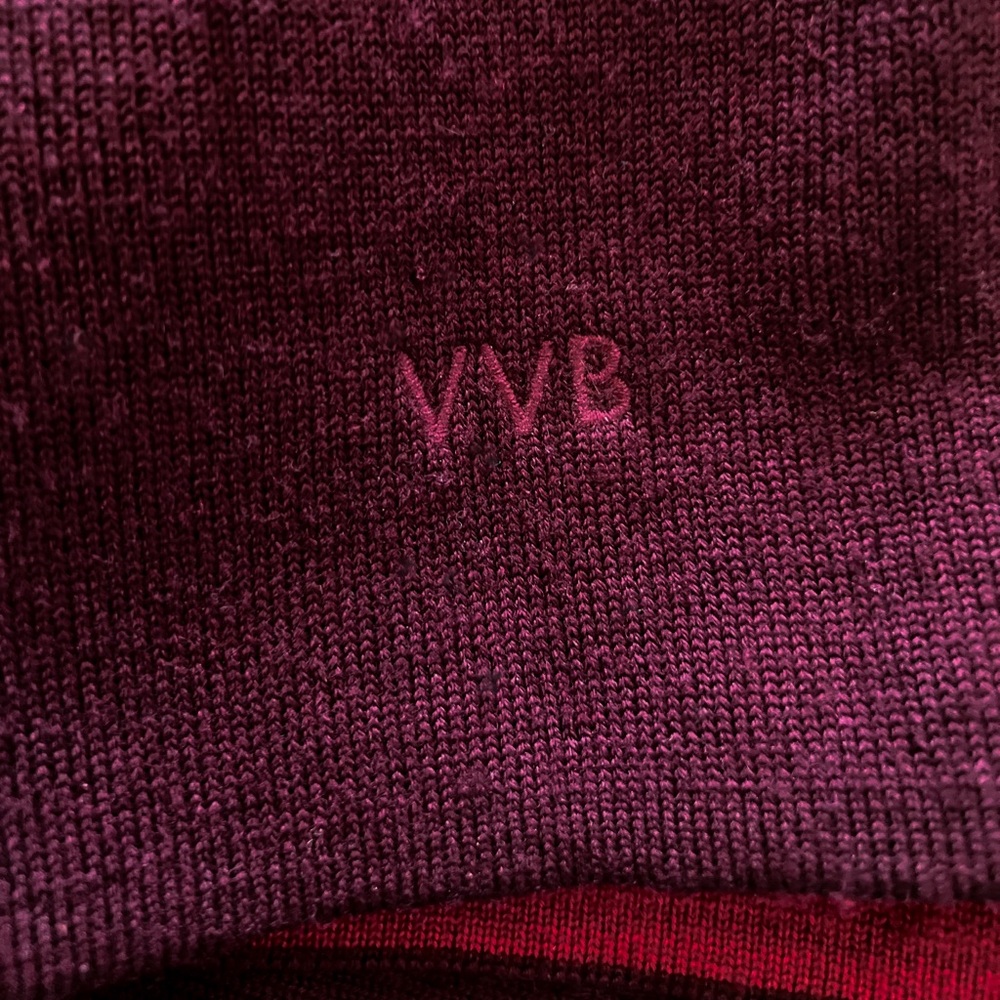Victoria Victoria Beckham Wool Oversized Piped Turtleneck Sweater Iron Red Small - Picture 7 of 12